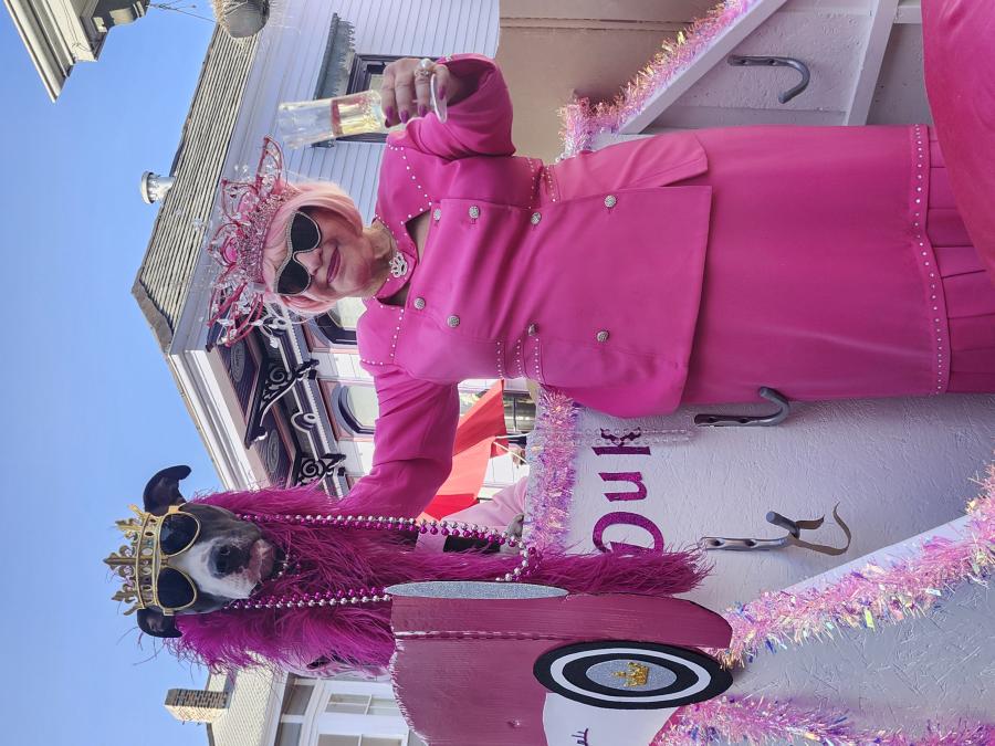 Barkus Mardi Gras parade. New Orleans, LA