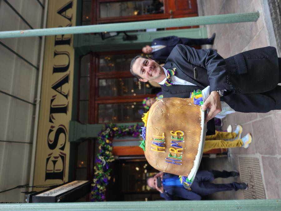 Antoine's during Mardi Gras. New Orleans, LA