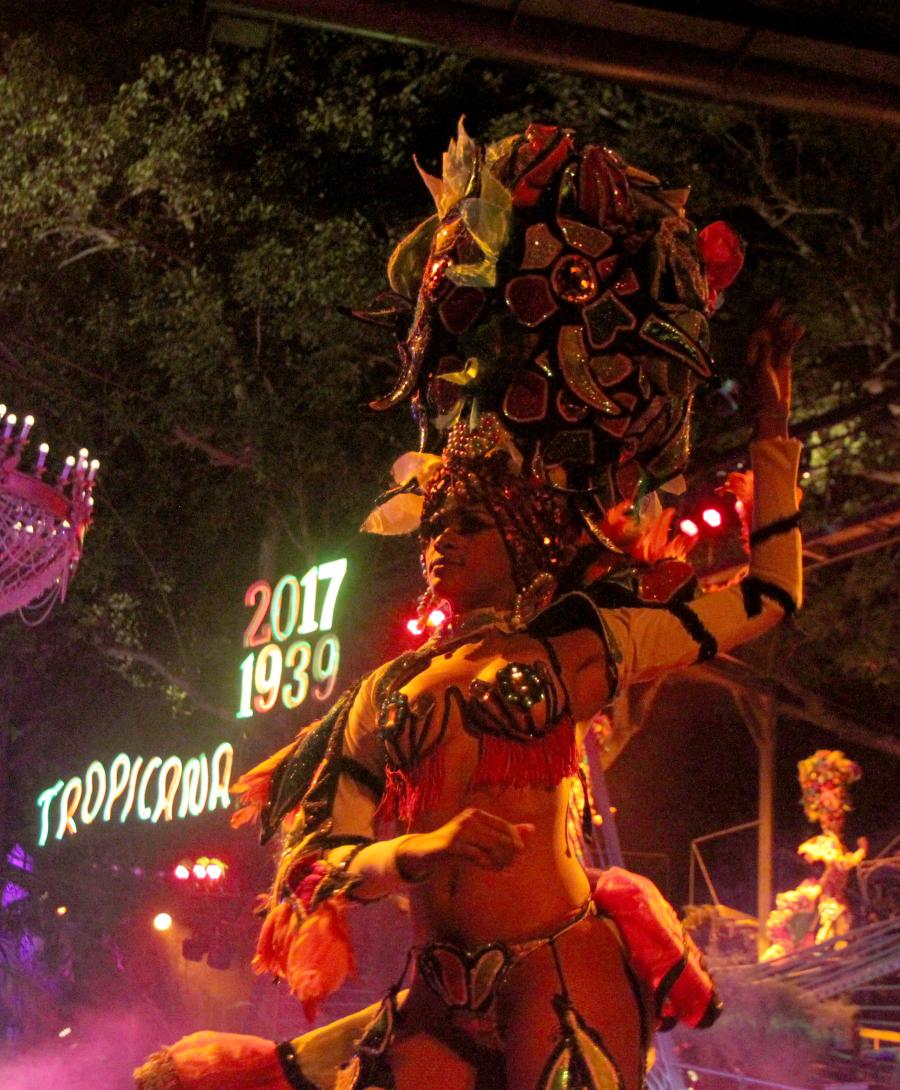 Dancer at the Copacabana in Havana