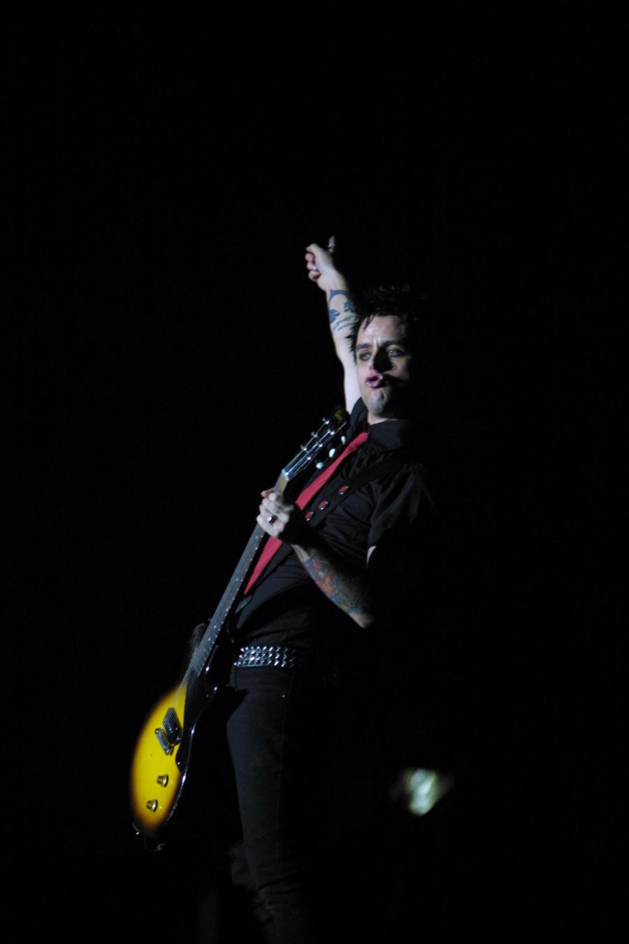 Billie Joe Armstrong and Green Day perform at the Voodoo Festival. New Orleans