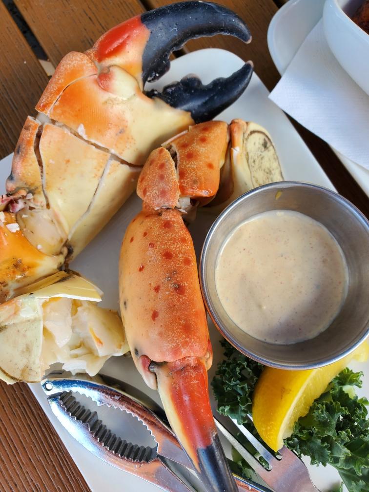 Boiled crab