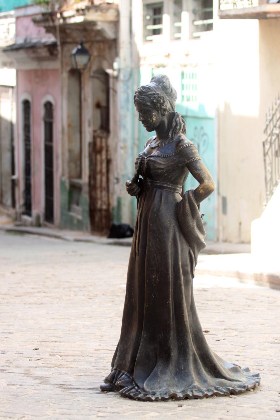 Statue in Havana Cuba
