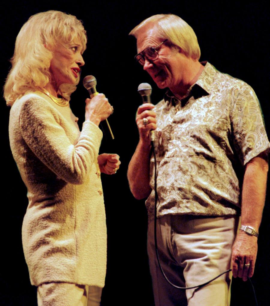Tammy Wynette and George Jones. Chicago