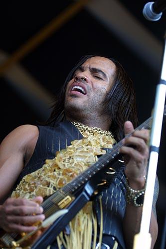 Lenny Kravitz. New Orleans Jazz and Heritage Festival