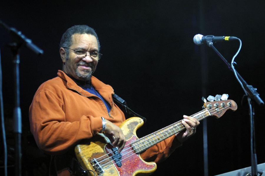 The Original Meters perform at the New Orleans Jazz and Heritage Festival