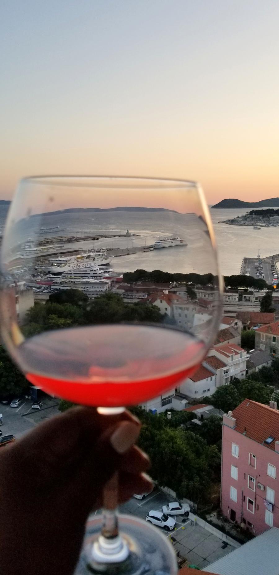 Scenery of Split Croatia