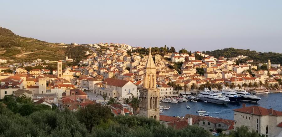 Landscape of Hvar Croatia