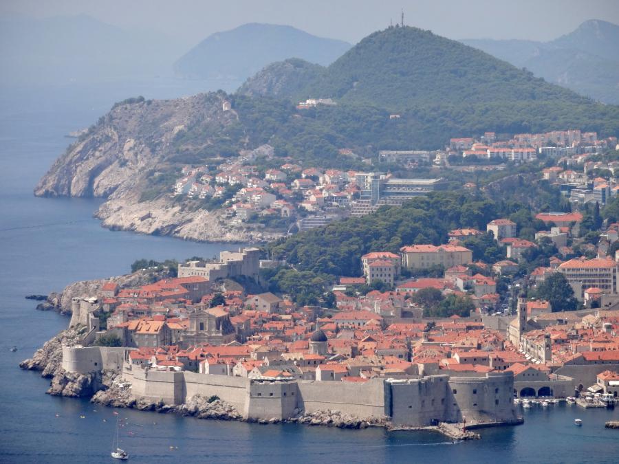 Landscape of Dubrovnik 