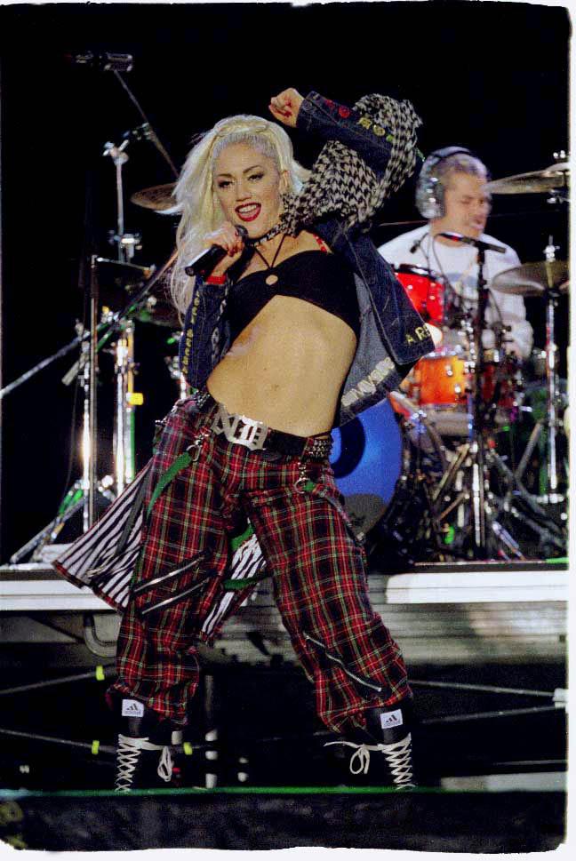 Gwen Stefani performs with No Doubt at the Voodoo Festival. New Orleans