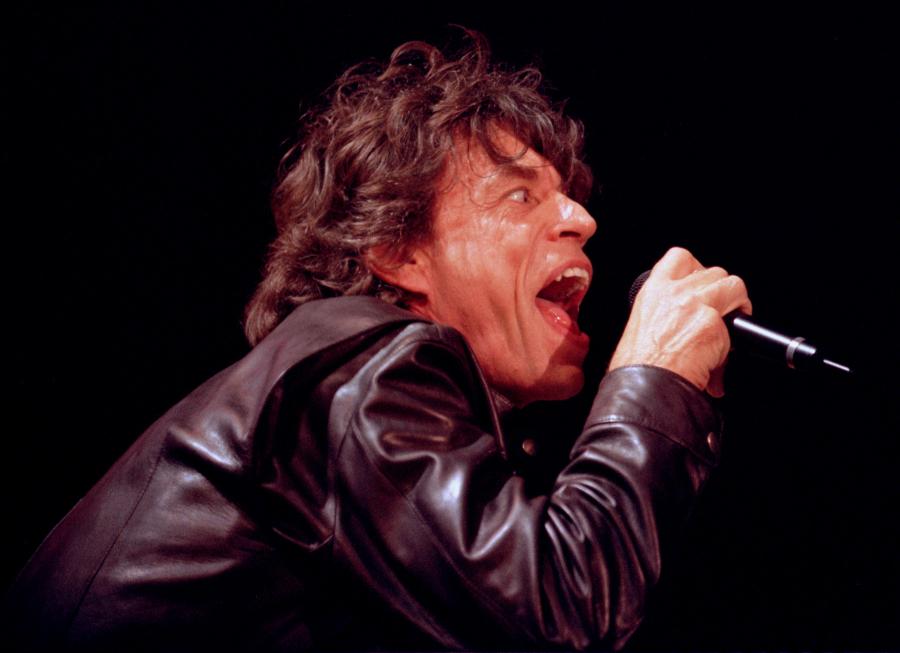 Mick Jagger and the Rolling Stones. Chicago